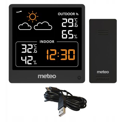 STAZIONE METEO SP200 CON SENSORE WIRELESS CON SCHERMO LCD