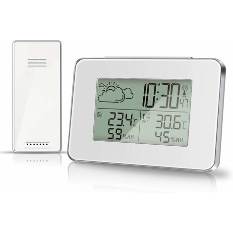 Acquista Allarme igrometro termometro digitale esterno per