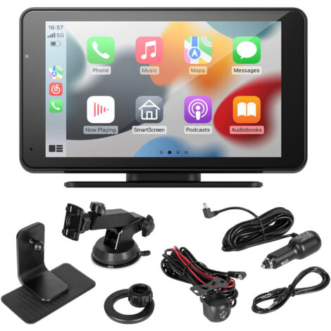 Stazione multimediale 7 Radio Android Auto Apple Carplay Telecamera posteriore