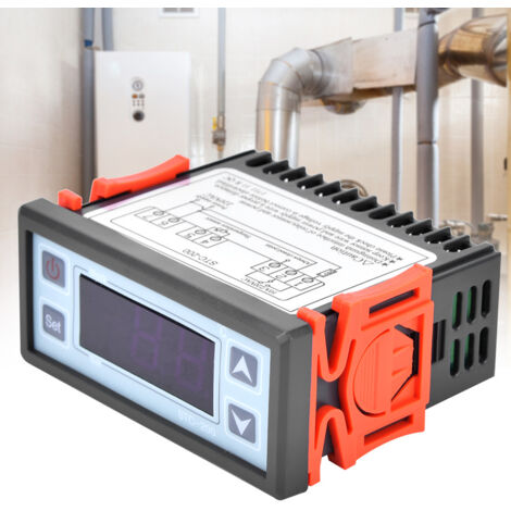 STC-200 Thermostat Digital pour Contrôle de Température avec Fonction Chauffage et Réfrigération