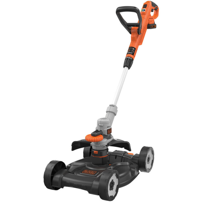 Black&Decker 18V tagliaerba 3-IN-1 con batterie