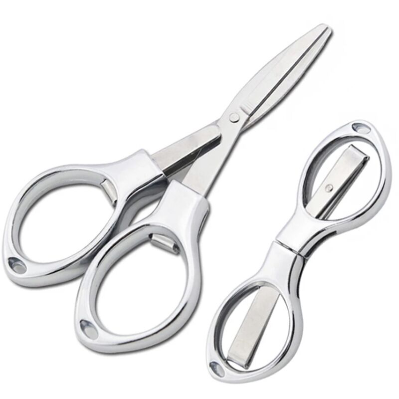 1 stücke Edelstahl Klappschere Falten Angelschere Cutter Tabak Camping Stickerei Schere Schere Cut Line Cut | 08939835334986