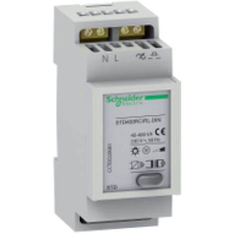 STD télévariateur 400W DIN commande éclairage simple SCHNEIDER CCTDD20001