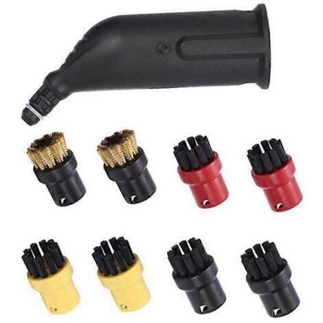 Steam Cleaner Extension Nozzle Head Round Brushes Kits for SC Series SC1 SC2 SC3 SC4 SC5 Parts Acces