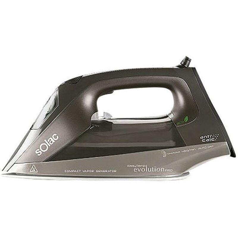Steam iron - SOLAC - CVG9508 - 2400W - 45g/min - Black
