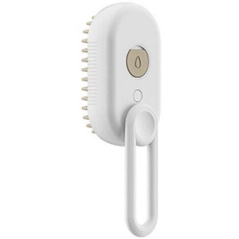 Steamy Cats Brush Electric Anti-Splashing Cats Brush White--