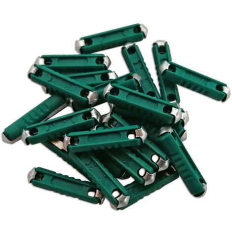 Steatit-Sicherungen, 10 Ampere, 25er-Packung – Wirksamer Schutz für elektrische Anlagen – Abmessungen 25 x 6,0 mm