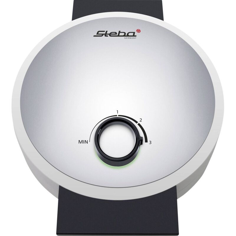 We 16 Gaufrier noir, blanc - Steba