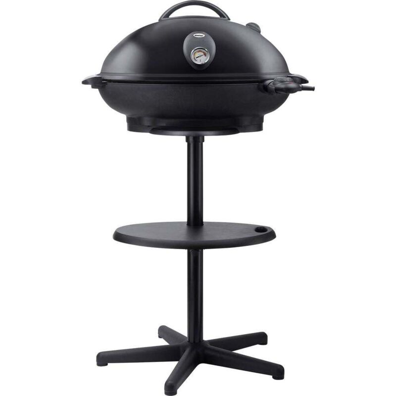 Steba VG 350 électrique Barbecue thermomètre dans le couvercle noir