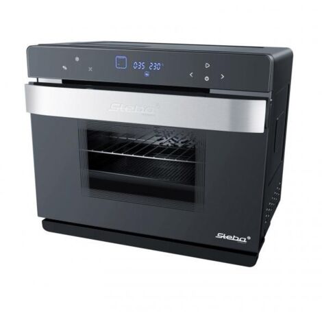 Steba DG 30 – Fornetto a vapore multifunzione da 27 L, 47 programmi, libera installazione, nero