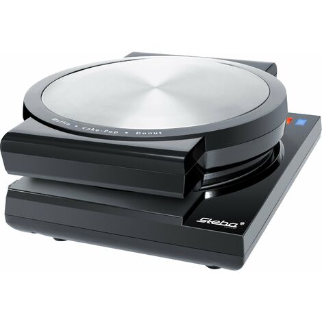 Steba Elettrodomestici Cake Maker 3 in 1, 3 piastre antiaderenti per cake pop, muffin e ciambelle, le piastre sono facilmente rimovibili premendo un pulsante, con supporto per Cake Pop e bastoncini,