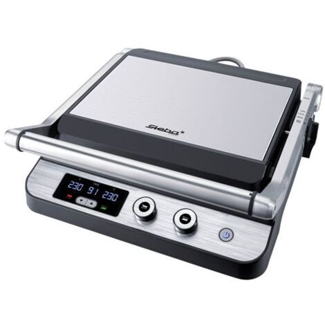 Steba FG 120 Kontaktgrill edelstahl/schwarz