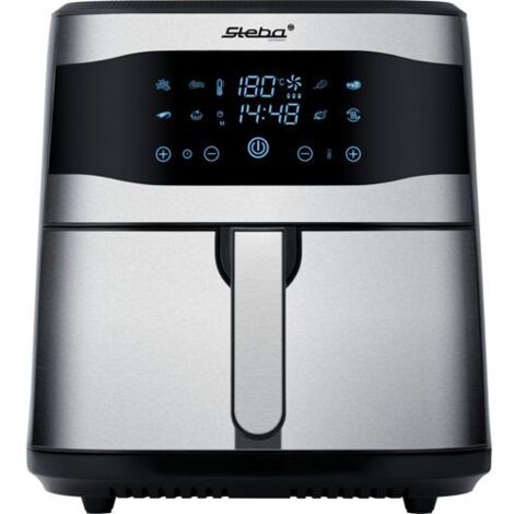 Steba HF 8000 Family, Heißluftfritteuse ,edelstahl/schwarz