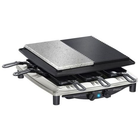 Steba RC 4 plus deluxe chrom Raclette