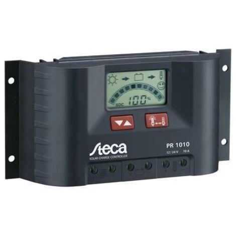 Steca PR 1010 Regolatore di carica PWM 12 V, 24 V 10 A