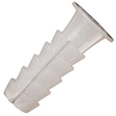 Stecca Wolfpack in plastica bianca 9 mm. (25 unità)