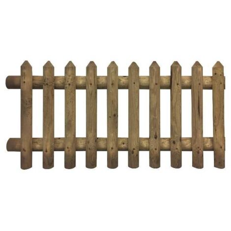 Steccato con Mezzo Palo 200X80h