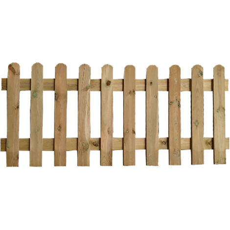 STECCATO IN LEGNO 'LAMELLE' cm. 180 x h.80 - 10 lamelle 15 x 90 mm