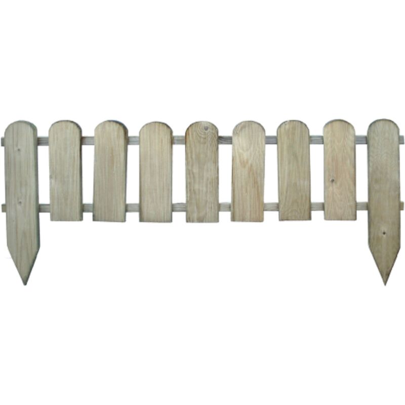 Lifeingarden Steccato In Legno 'inglese I' Cm. 110 X 3,2 X H.28 45