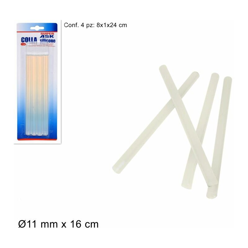 Bighouse It - stecche silicone in blister CONF.4