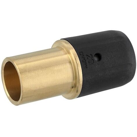 Steck-Übergang 20 x 2 mm MV-Rohr auf 22 mm Kupferrohr Pressanschluss