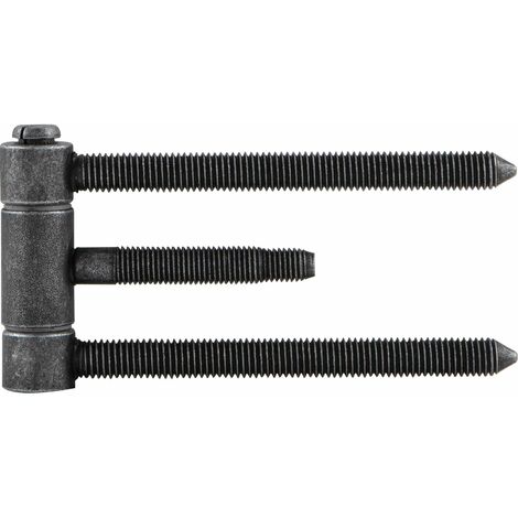 Steckband 3-teilig  18 mm, brandschutztauglich,Stahl verzinkt schwarz passiviert