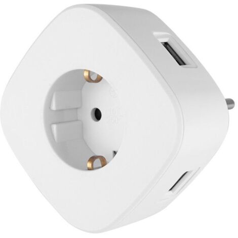 Steckdose orbegozo in 1500/ 1 Schuko-Steckdose/ 3 usb-Buchsen