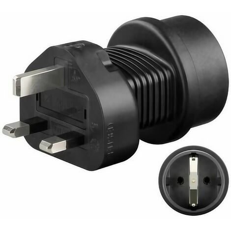 Steckdosenadapter Deutschland auf England