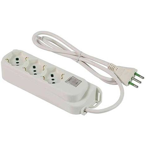 Steckdosenleiste mit Schalter 3-fach 10A