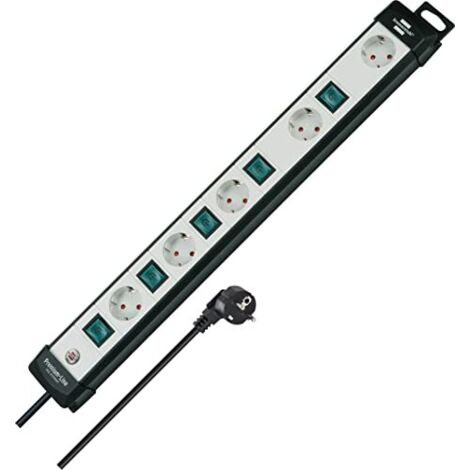 Steckdosenleiste Premium-Technik-Line Brennenstuhl 5fach 3m [1951550600]