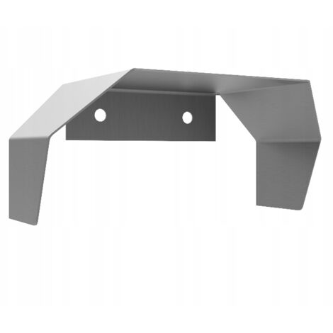 Steckdosenschalterabdeckung aus Edelstahl 14 x 7 cm