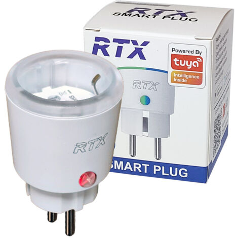 Steckdosenstecker RTX-Energiemessgerät bis 260 V Repeater ZigBee TUYA