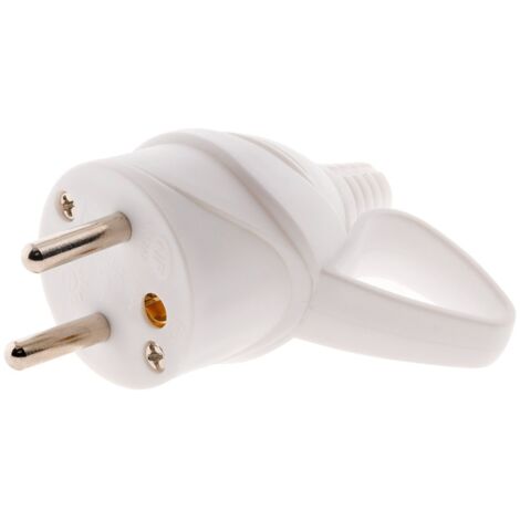 Stecker männlich Ring 16A 2P+T weiß