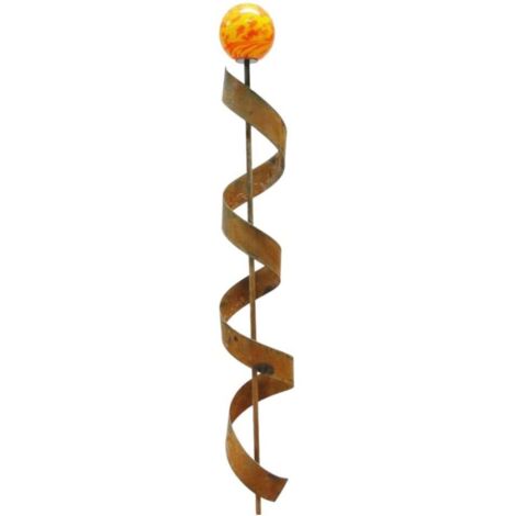 Stecker Spirale rost 120 cm