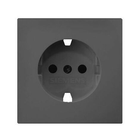 Stecker Stecker Schuko Anthrazit Cosso Siemens Delta Style 5UH12724AC