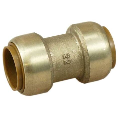 Steckfitting Messing Schiebemuffe ohne Anschlag 18mm, Seppelfrick Tectite T270S