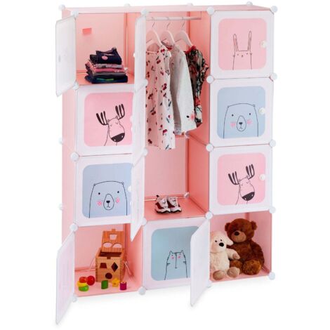 Steckregal kinderzimmer mit 12 regalen