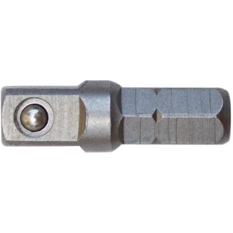Steckschl.-Adapter 1/4" f. 1/4" Eins. 25mm FORUM