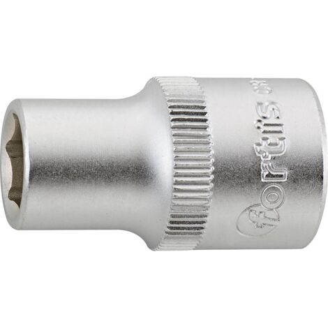 Steckschl.-Einsatz 1/2" 11mm 6kt. FORTIS