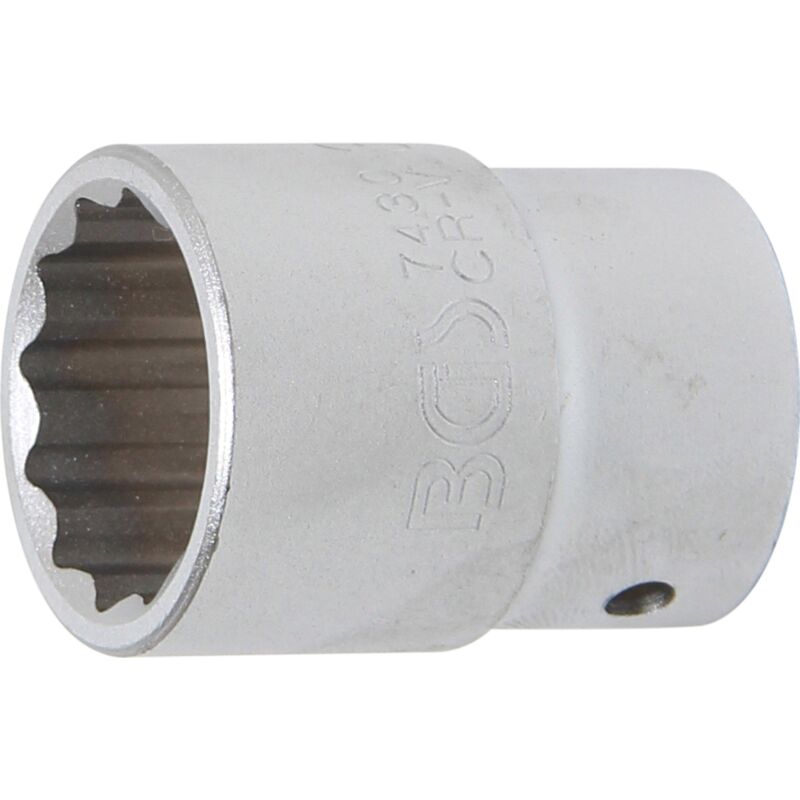 Bgs Technic - Steckschlüssel-Einsatz Zwölfkant Antrieb Innenvierkant 20 mm (3/4') sw 30 mm