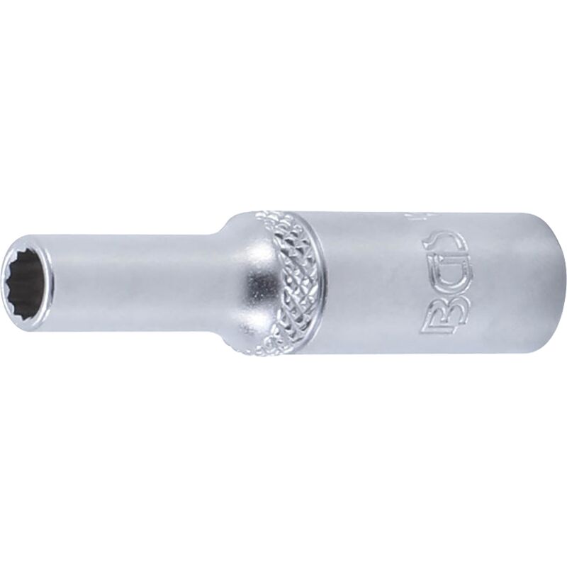 Bgs Technic - Steckschlüssel-Einsatz Zwölfkant, tief Antrieb Innenvierkant 6,3 mm (1/4') sw 5 mm