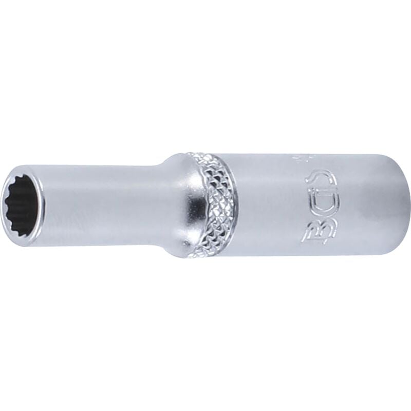 Bgs Technic - Steckschlüssel-Einsatz Zwölfkant, tief Antrieb Innenvierkant 6,3 mm (1/4') sw 6 mm