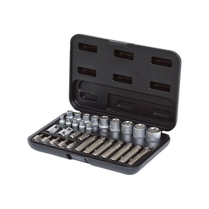 

La Llave De Socket 1/4 + 3/8 + 1/2 30- Unidades Ks Tools