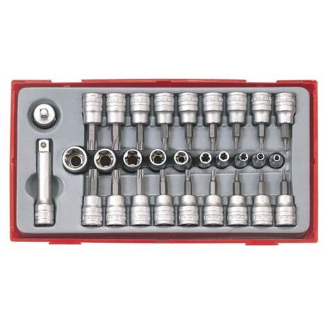 Steckschlüssel-Bit-Satz, 3/8-1/4, TTTX30 Tengtools