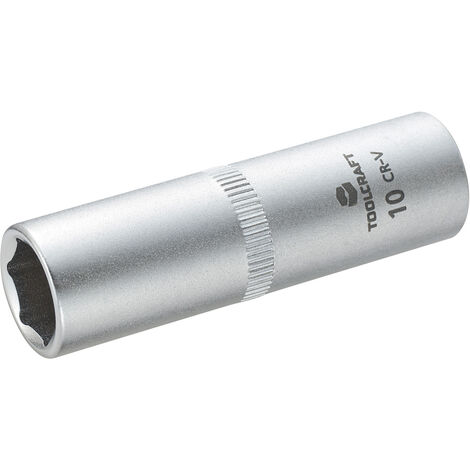 Steckschlüssel-Einsatz 6,3 mm (1/4") TOOLCRAFT 816099 Schlüsselweite 10 mm