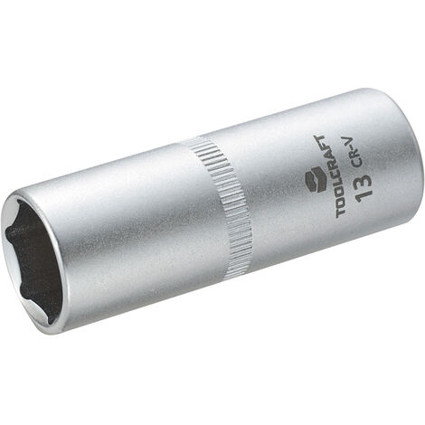 Steckschlüssel-Einsatz 6,3 mm (1/4") TOOLCRAFT 816172 Schlüsselweite 13 mm