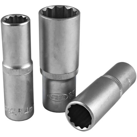 Steckschlüssel jbm xzn 12 Punkt 19 mm 75 mm
