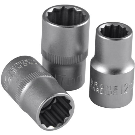 Steckschlüssel jbm xzn 17 mm 1 2 Zoll tief 12 Punkte