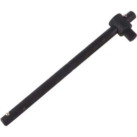 Steckschlüssel mit verschiebbarem T-Griff, robuster Anschlagstange aus Stahl (1/2")