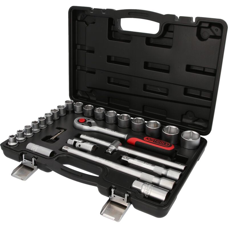 

Kstools - KS TOOLS 1/2' Juego de llaves de vaso dodecaedras, 28 pzs